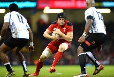 151114 - Wales v Fiji - Dove Men Series -James King of Wales