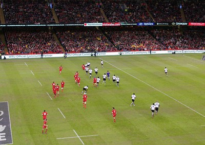 151114 - Wales v Fiji - Dove Men+Care Series - WRU LED branding 