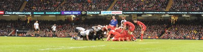 151114 - Wales v Fiji - Dove Men Series -Advertising at the Millennium Stadium(c) Huw Evans Agency