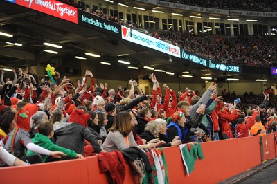 151114 - Wales v Fiji - Dove Men Series -Advertising at the Millennium Stadium(c) Huw Evans Agency