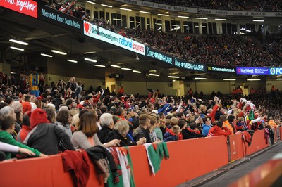 151114 - Wales v Fiji - Dove Men Series -Advertising at the Millennium Stadium(c) Huw Evans Agency