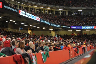 151114 - Wales v Fiji - Dove Men Series -Advertising at the Millennium Stadium(c) Huw Evans Agency