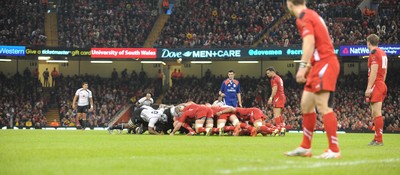 151114 - Wales v Fiji - Dove Men Series -Advertising at the Millennium Stadium(c) Huw Evans Agency