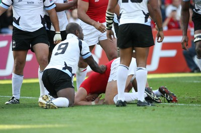 29.09.07 Wales v Fiji... Wales Alix Popham scores try 