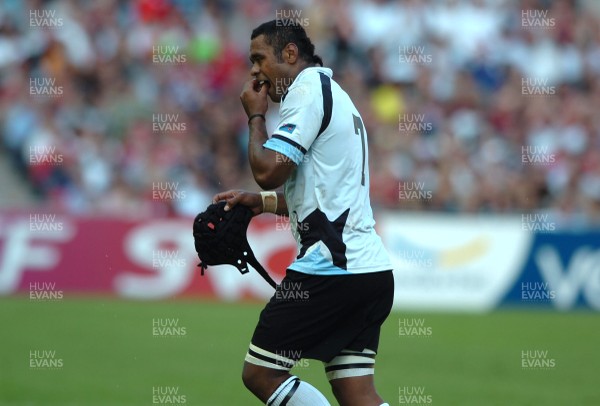 29.09.07 - Wales v Fiji - Rugby World Cup 2007 - Fiji's Akapusi Qera is sin binned 