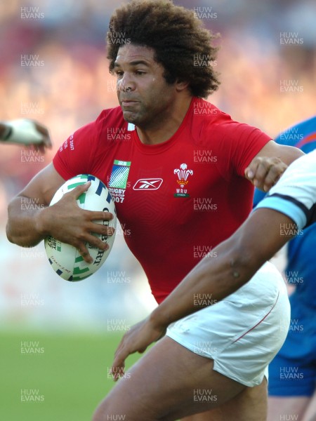 29.09.07 - Wales v Fiji - Rugby World Cup 2007 - Wales' Colin Charvis 