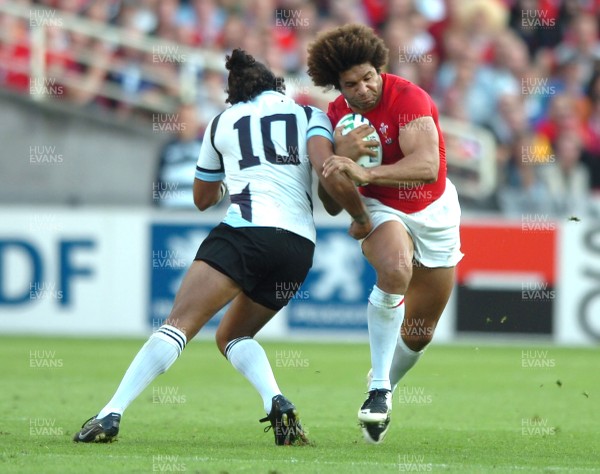 29.09.07 - Wales v Fiji - Rugby World Cup 2007 - Wales' Colin Charvis 