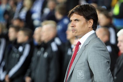 161113 - Wales vs Finland - International Friendly Welsh manager Chris Coleman(c) Huw Evans Agency