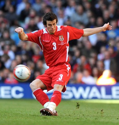 28.03.09 - Wales v Finland, FIFA World Cup 2010 Qualifying Group 4 -  Wales' Gareth Bale 