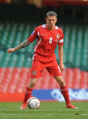 28.03.09 - Wales v Finland, FIFA World Cup 2010 Qualifying Group 4 -  Wales' Craig Bellemy 