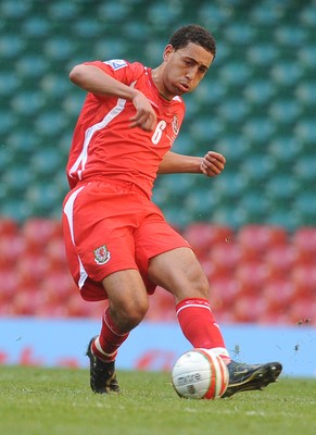 28.03.09 - Wales v Finland, FIFA World Cup 2010 Qualifying Group 4 -  Wales' Lewin Nyatanga 