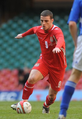 28.03.09 - Wales v Finland, FIFA World Cup 2010 Qualifying Group 4 -  Wales' Jason Koumas 