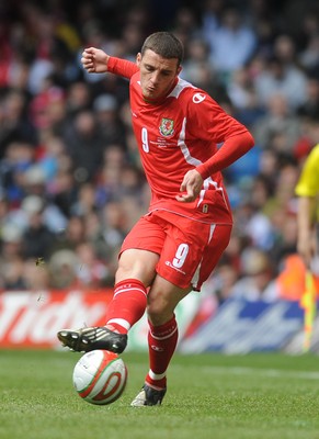 28.03.09 - Wales v Finland, FIFA World Cup 2010 Qualifying Group 4 -  Wales' Jason Koumas 