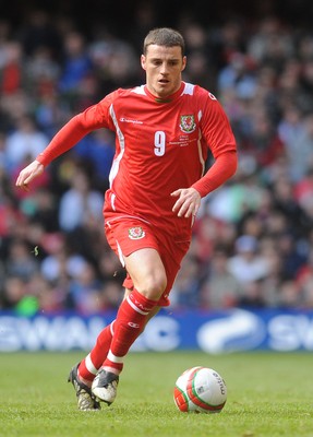 28.03.09 - Wales v Finland, FIFA World Cup 2010 Qualifying Group 4 -  Wales' Jason Koumas 