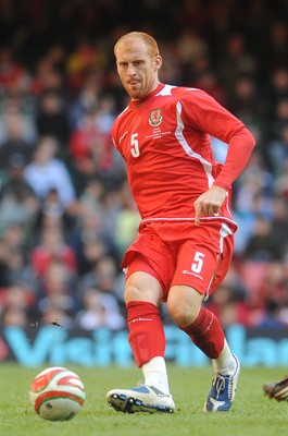28.03.09 - Wales v Finland, FIFA World Cup 2010 Qualifying Group 4 -  Wales' James Collins 