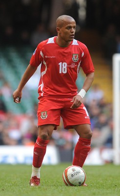28.03.09 - Wales v Finland, FIFA World Cup 2010 Qualifying Group 4 -  Wales' Rob Earnshaw 
