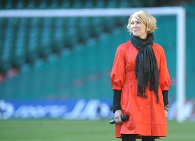 28.03.09 - Wales v Finland, FIFA World Cup 2010 Qualifying Group 4 -  Cerys Matthews 