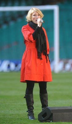 28.03.09 - Wales v Finland, FIFA World Cup 2010 Qualifying Group 4 -  Cerys Matthews 
