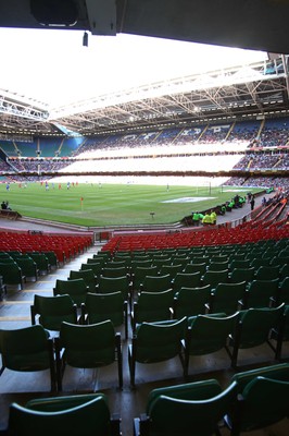 28.03.09 - Wales v Finland, FIFA World Cup 2010 Qualifying Group 4 -  Wales take on Finland in front of a sparse crowd at the Millennium Stadium 