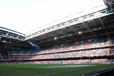28.03.09 - Wales v Finland, FIFA World Cup 2010 Qualifying Group 4 -  Wales take on Finland in front of a sparse crowd at the Millennium Stadium 