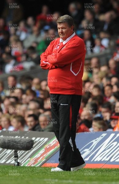 28.03.09 - Wales v Finland, FIFA World Cup 2010 Qualifying Group 4 -  Wales Manager, John Toshack 