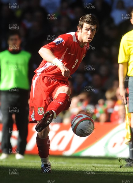 28.03.09 - Wales v Finland, FIFA World Cup 2010 Qualifying Group 4 -  Wales' Gareth Bale 