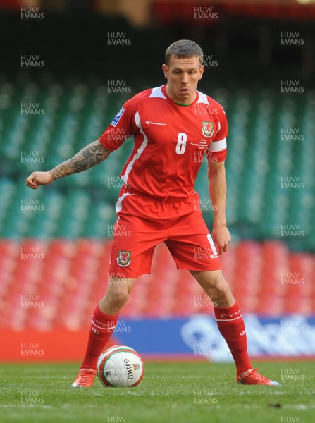 28.03.09 - Wales v Finland, FIFA World Cup 2010 Qualifying Group 4 -  Wales' Craig Bellemy 