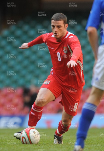 28.03.09 - Wales v Finland, FIFA World Cup 2010 Qualifying Group 4 -  Wales' Jason Koumas 
