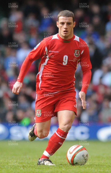 28.03.09 - Wales v Finland, FIFA World Cup 2010 Qualifying Group 4 -  Wales' Jason Koumas 