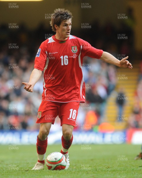 28.03.09 - Wales v Finland, FIFA World Cup 2010 Qualifying Group 4 -  Wales' Aaron Ramsey 