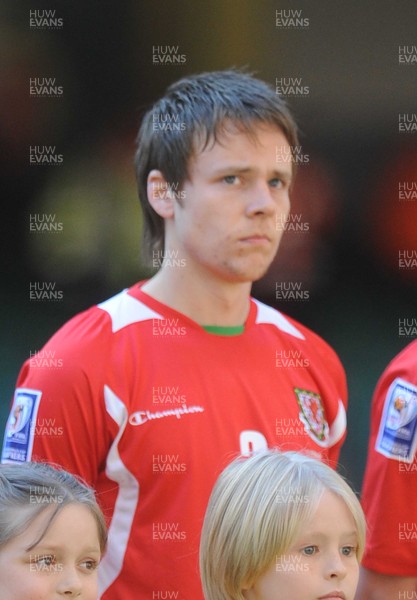 28.03.09 - Wales v Finland, FIFA World Cup 2010 Qualifying Group 4 -  Wales' Chris Gunther 