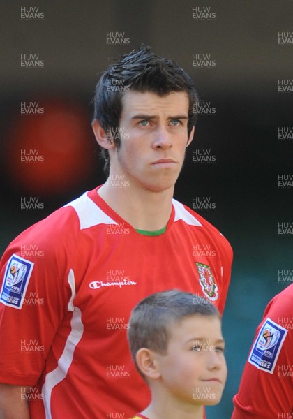 28.03.09 - Wales v Finland, FIFA World Cup 2010 Qualifying Group 4 -  Wales' Gareth Bale 