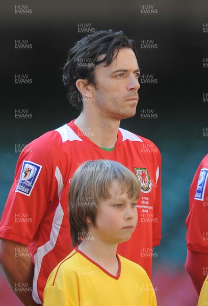 28.03.09 - Wales v Finland, FIFA World Cup 2010 Qualifying Group 4 -  Wales' Simon Davies 