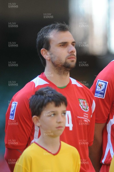 28.03.09 - Wales v Finland, FIFA World Cup 2010 Qualifying Group 4 -  Wales' Carl Fletcher 