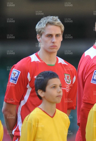 28.03.09 - Wales v Finland, FIFA World Cup 2010 Qualifying Group 4 -  Wales' David Edwards 