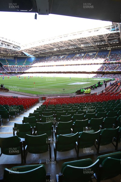 28.03.09 - Wales v Finland, FIFA World Cup 2010 Qualifying Group 4 -  Wales take on Finland in front of a sparse crowd at the Millennium Stadium 