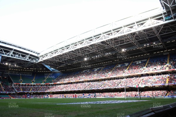 28.03.09 - Wales v Finland, FIFA World Cup 2010 Qualifying Group 4 -  Wales take on Finland in front of a sparse crowd at the Millennium Stadium 