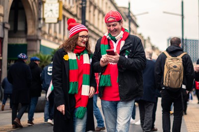 100324 - Wales v France - Guinness Six Nations - Wales Fans 