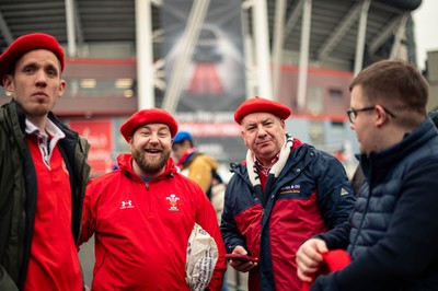 100324 - Wales v France - Guinness Six Nations - Wales Fans 