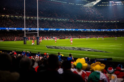 100324 - Wales v France - Guinness Six Nations - General View of the Stadium  