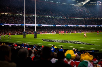 100324 - Wales v France - Guinness Six Nations - General View of the Stadium  