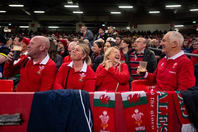 100324 - Wales v France - Guinness Six Nations - Wales Fans