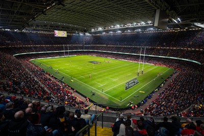 100324 - Wales v France - Guinness Six Nations - General View of the Stadium  