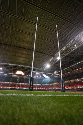 100324 - Wales v France - Guinness 6 Nations Championship - General View of the Principality Stadium