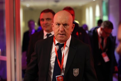 100324 - Wales v France - Guinness 6 Nations Championship - France Defence Coach Shaun Edwards arrives at the stadium