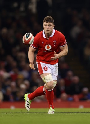 100324 - Wales v France - Guinness 6 Nations Championship - Will Rowlands of Wales 