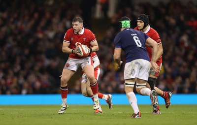 100324 - Wales v France - Guinness 6 Nations Championship - Ellot Dee of Wales 