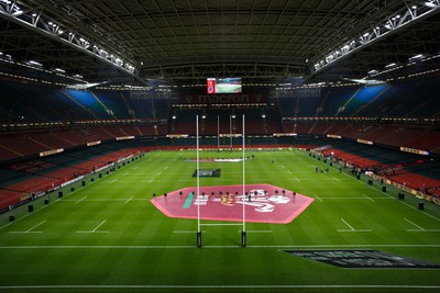 100324 - Wales v France - Guinness Six Nations - General view inside Principality Stadium