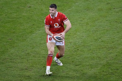 100324 - Wales v France - Guinness Six Nations - Owen Watkin of Wales