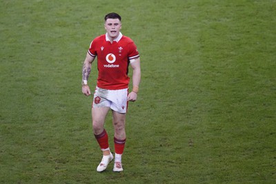 100324 - Wales v France - Guinness Six Nations - Joe Roberts of Wales